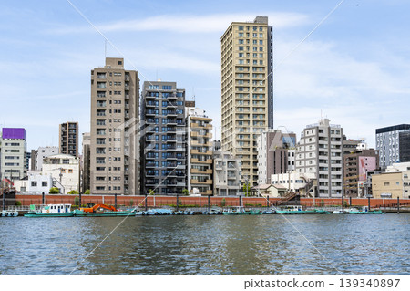 View from Sumida River Terrace 139340897