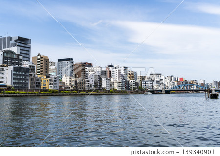 View from Sumida River Terrace View from Sumida River Terrace 139340901