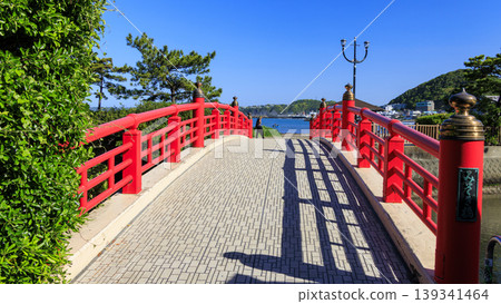 Morito Shrine and Misogi Bridge Morito Shrine and Misogi Bridge 139341464