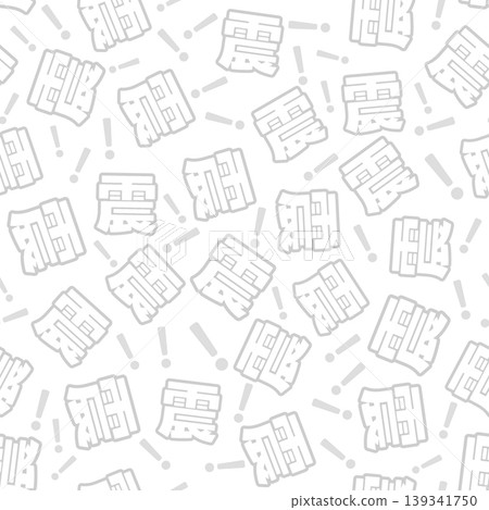 White seismic seamless pattern White seismic seamless pattern 139341750