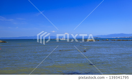 從真瀨海岸眺望富士山 從真瀨海岸眺望富士山 139341795