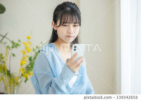 擔心，女人，女士 139342658