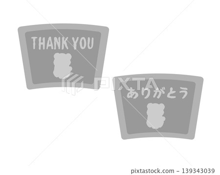 Pet grave (dog) illustration set Pet grave (dog) illustration set 139343039