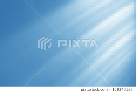 Blue sky light rays pixelated abstract background Blue sky light rays pixelated abstract background 139343185