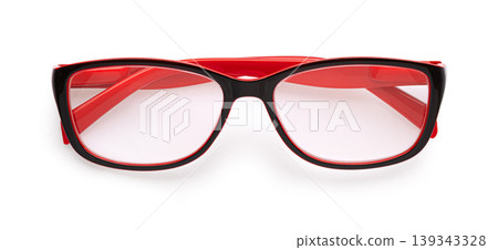 Red and black fashion frames for eyeglasses 139343328