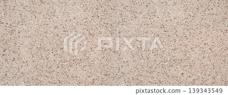 Beige granite stone texture speckled natural background surface 139343549