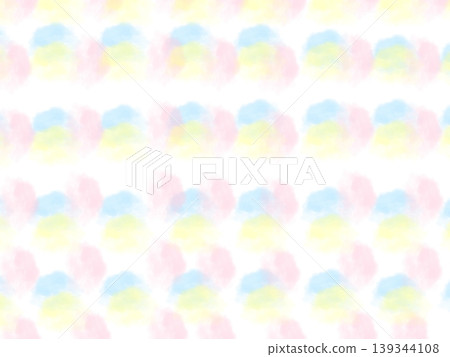 水彩風格的粉紅彩色圓點背景材質 139344108