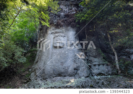 Kumano brushstroke Buddha 139344323