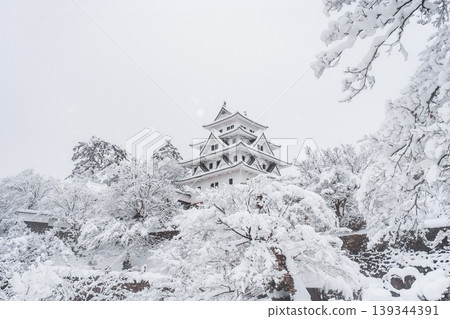 Gujo Hachiman Castle (Winter) Gujo Hachiman Castle (Winter) 139344391