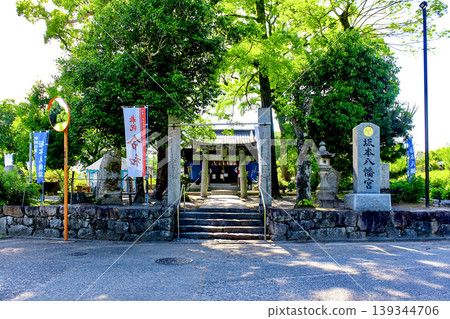 【福岡】初夏的太宰府：坂本八幡宮，一個與令和時代有關的地方。 139344706