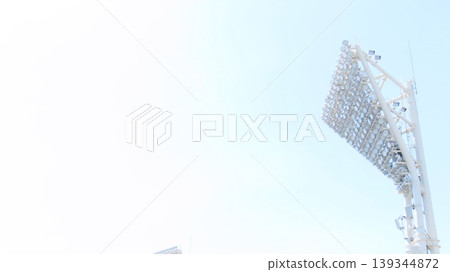 Lighting of the baseball stadium 139344872