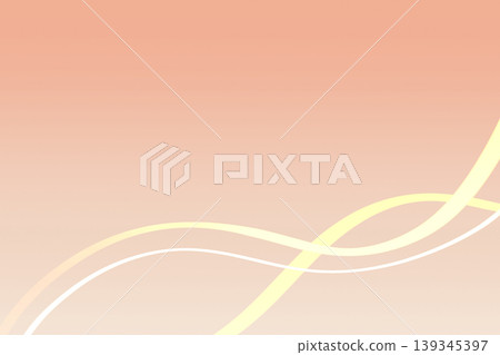 Simple curved line background material. Business-oriented design with gradients and flowing lines. Simple curved line background material. Business-oriented design with gradients and flowing lines. 139345397