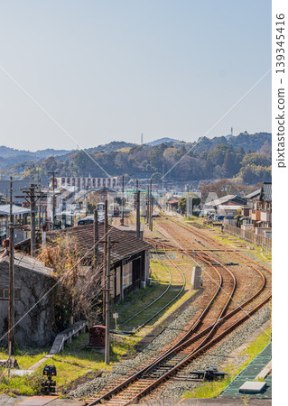 Scenery around Tenryu-Futamata Station on the Tenryu Hamanako Railway in Hamamatsu City (Shizuoka Prefecture) Scenery around Tenryu-Futamata Station on the Tenryu Hamanako Railway in Hamamatsu City (Shizuoka Prefecture) 139345416
