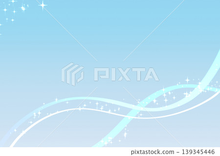 流暢的曲線和閃爍的光線背景素材;簡約的商務設計,採用藍色漸層。 流暢的曲線和閃爍的光線背景素材;簡約的商務設計,採用藍色漸層。 139345446