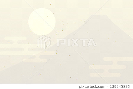 White Japanese patterned washi paper background material 139345825