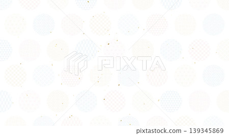 White Japanese patterned washi paper background material 139345869