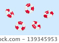 Red and White Lifebuoy. 3D Rendering.  139345953