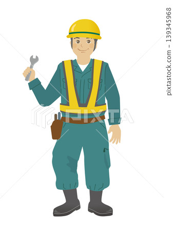 建築工人的向量圖 建築工人的向量圖 139345968