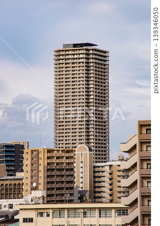 Cityscape with high-rise apartment buildings Cityscape with high-rise apartment buildings 139346050