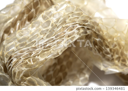 Close up of shedded snake skin snakeskin textured reptile background Close up of shedded snake skin snakeskin textured reptile background 139346481