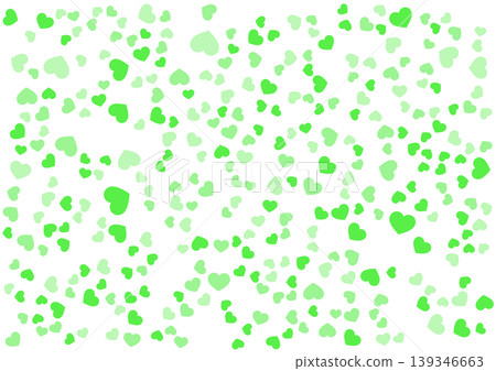 Heart pattern background Green 3 colors Heart Heart pattern background Green 3 colors Heart 139346663