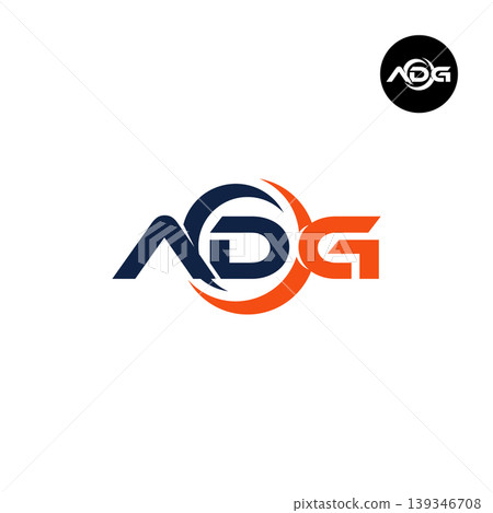 Letter ADG Logo Design Readymade Initial Letter ADG Logo Design Readymade Initial 139346708