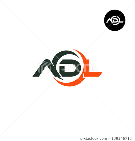Letter ADL Logo Design Readymade Initial Letter ADL Logo Design Readymade Initial 139346713
