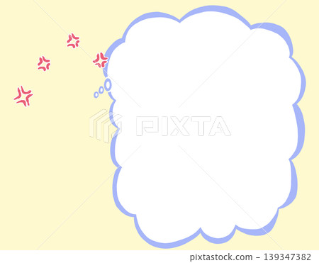 雲狀對話框,惱人標記 雲狀對話框,惱人標記 139347382