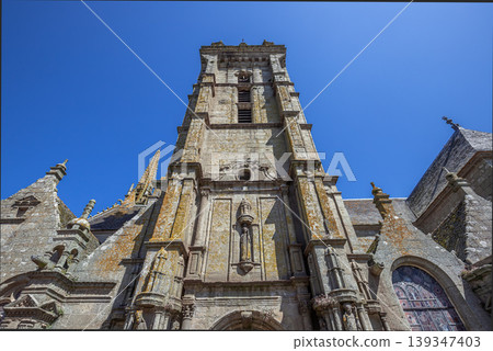 Parish close church of Saint Thegonnec, finistere, brittany, france Parish close church of Saint Thegonnec, finistere, brittany, france 139347403