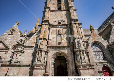 Parish close church of Saint Thegonnec, finistere, brittany, france Parish close church of Saint Thegonnec, finistere, brittany, france 139347404