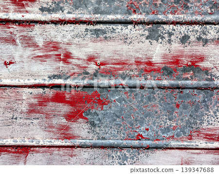 Abstract real life lined background with rust and paint close up surface Abstract real life lined background with rust and paint close up surface 139347688