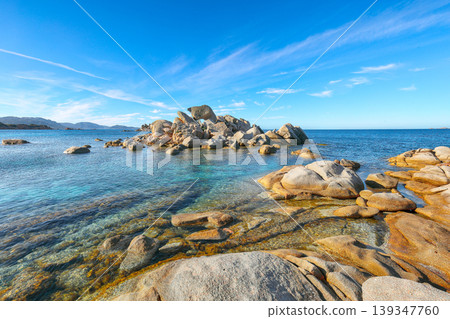 Amazing view of Palombaggia and Tamaricciu beaches. Amazing view of Palombaggia and Tamaricciu beaches. 139347760