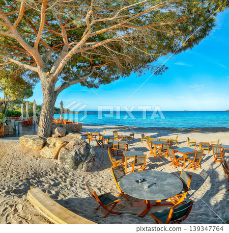 Amazing view of Palombaggia and Tamaricciu beaches. Amazing view of Palombaggia and Tamaricciu beaches. 139347764