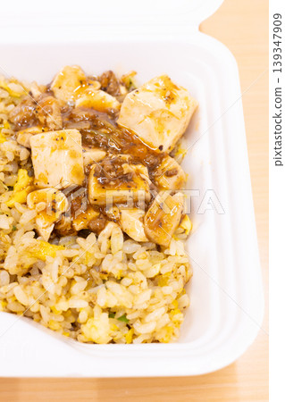 Delicious Mapo Tofu and Roast Pork Fried Rice Delicious Mapo Tofu and Roast Pork Fried Rice 139347909