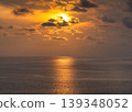 Golden Sunset Over Promthep Cape 139348052