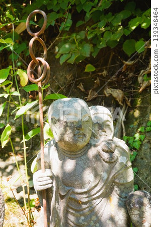 Yamadera Risshaku-ji Temple, Kezoin, Three-story pagoda, stone statue, Hojuzan Ashogawain Risshaku-ji Temple 139348464