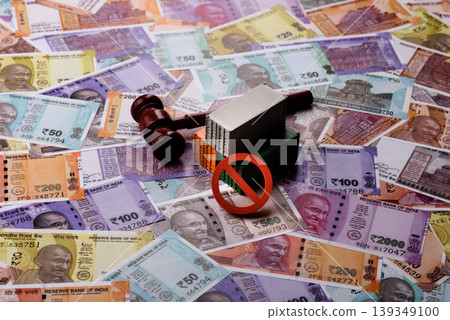 The cargo container ban on the Indian money as a conceptual backdrop. The cargo container embargo 139349100