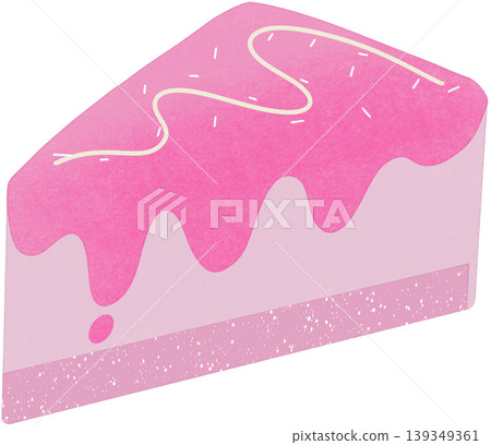 pink cheesecake pink cheesecake 139349361