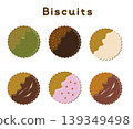 Chocolate-covered biscuits 139349498