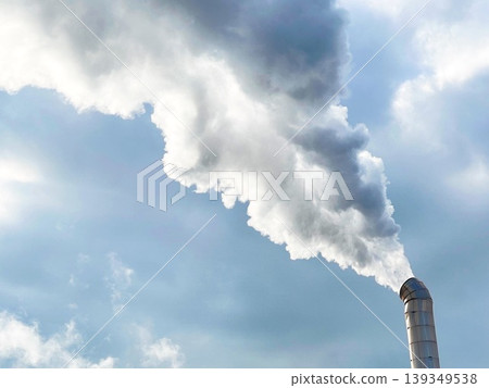 Smoke coming from the duct 02 Smoke coming from the duct 02 139349538