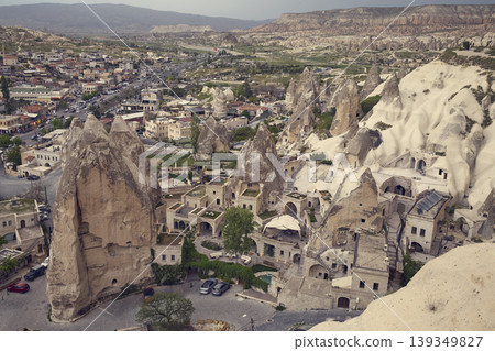 Goreme town in Cappadocia town, Turkey 139349827