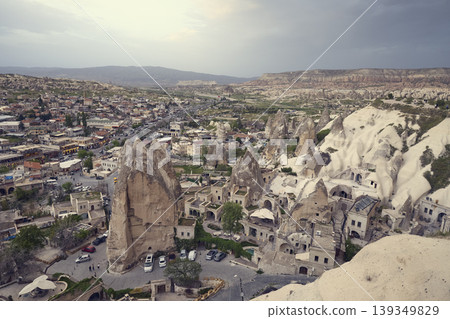 Goreme town in Cappadocia town, Turkey 139349829