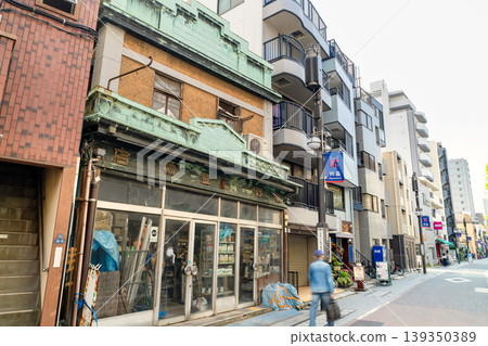 Kitashinagawa Hondori Shopping Street, Shinagawa, Tokyo: Shops with a Showa-era retro feel that still remain. Kitashinagawa Hondori Shopping Street, Shinagawa, Tokyo: Shops with a Showa-era retro feel that still remain. 139350389