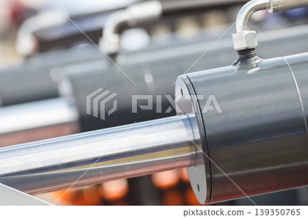 Piston or actuator as part of hydraulic and pneumatic mechanism in machine. Technology Piston or actuator as part of hydraulic and pneumatic mechanism in machine. Technology 139350765