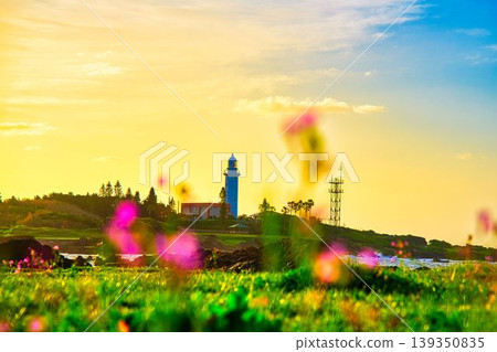 Nojimasaki Lighthouse in the early morning Nojimasaki Lighthouse in the early morning 139350835
