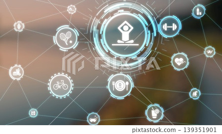 Healthy lifestyle and wellness balance Gist Healthy lifestyle and wellness balance Gist 139351901