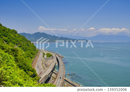 [Shizuoka Prefecture] Mount Fuji as seen from Sattata Pass 139352006