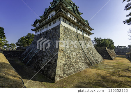 名古屋城,本樓石牆,愛知縣名古屋市 名古屋城,本樓石牆,愛知縣名古屋市 139352333