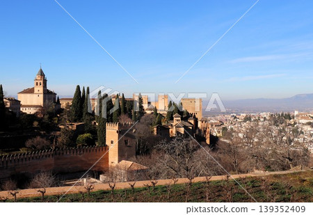 World Heritage Site: Alhambra Palace and Albayzín, Andalusia, Spain World Heritage Site: Alhambra Palace and Albayzín, Andalusia, Spain 139352409