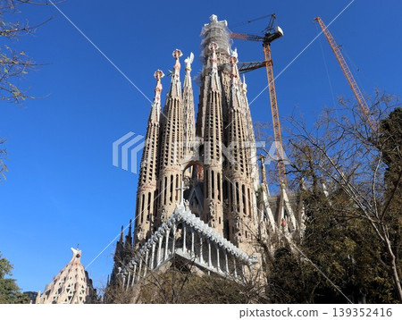 World Heritage Site: Sagrada Familia, nearing completion, Barcelona, Spain World Heritage Site: Sagrada Familia, nearing completion, Barcelona, Spain 139352416